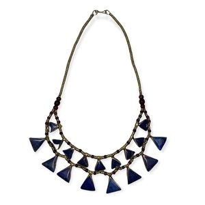 Lapis Lazuli Collar Necklace